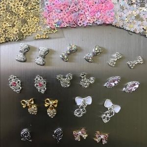 10 sets (20pc total)  Nail Charms